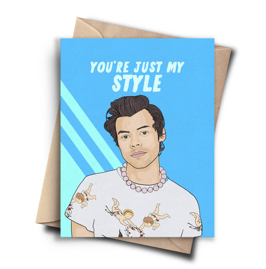 Harry Styles Greeting Card