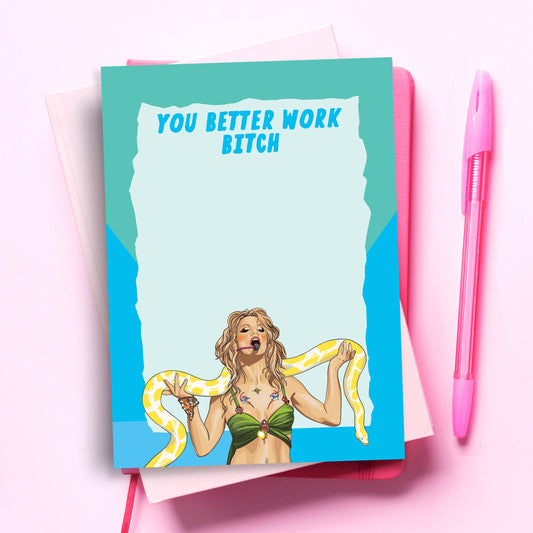 Britney Spears - To-Do List Notepad