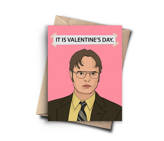 Dwight Valentines Day Card - The Office Valentine