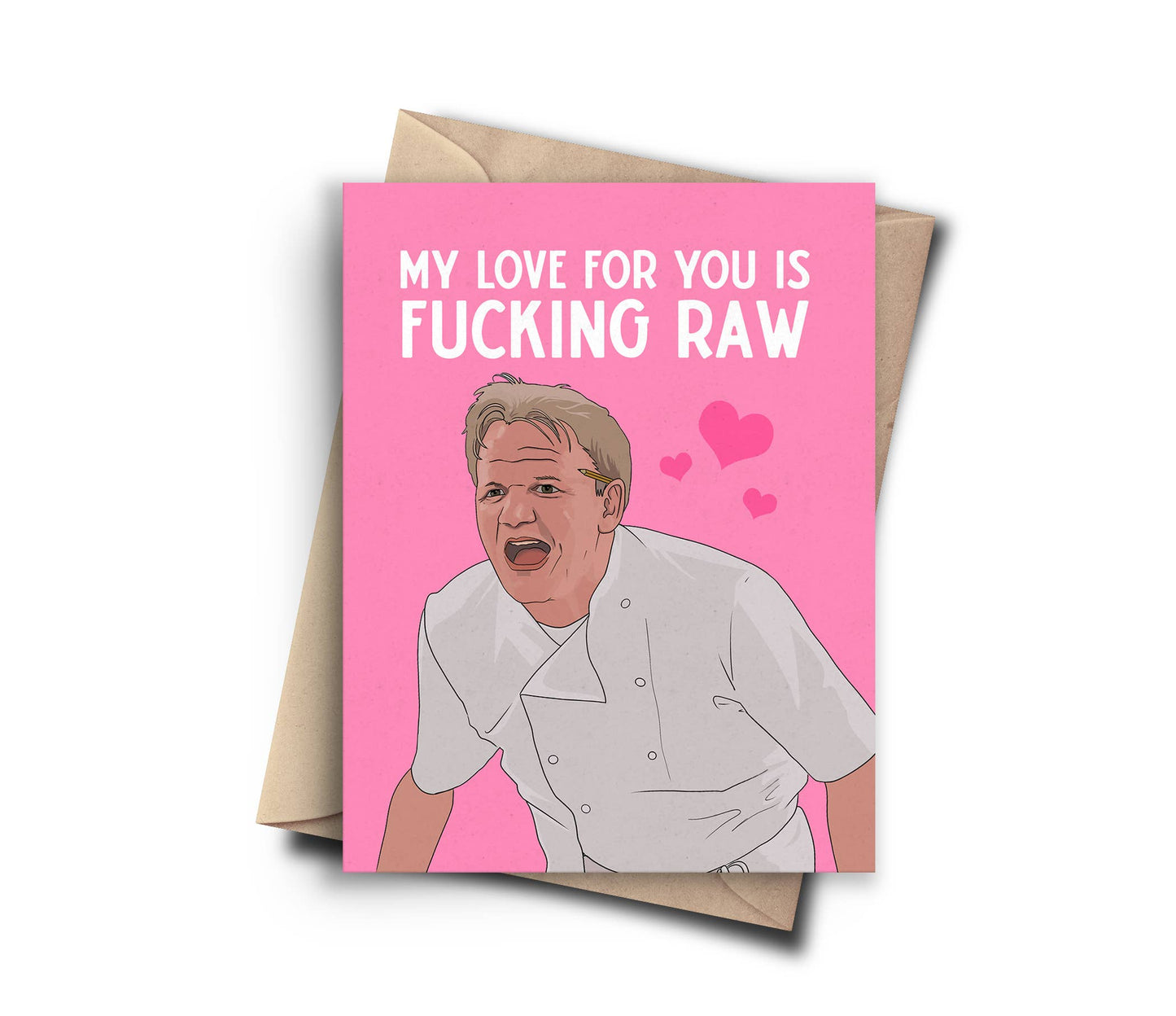 Gordon Ramsey Funny Anniversary Card - Valentine's Day Card