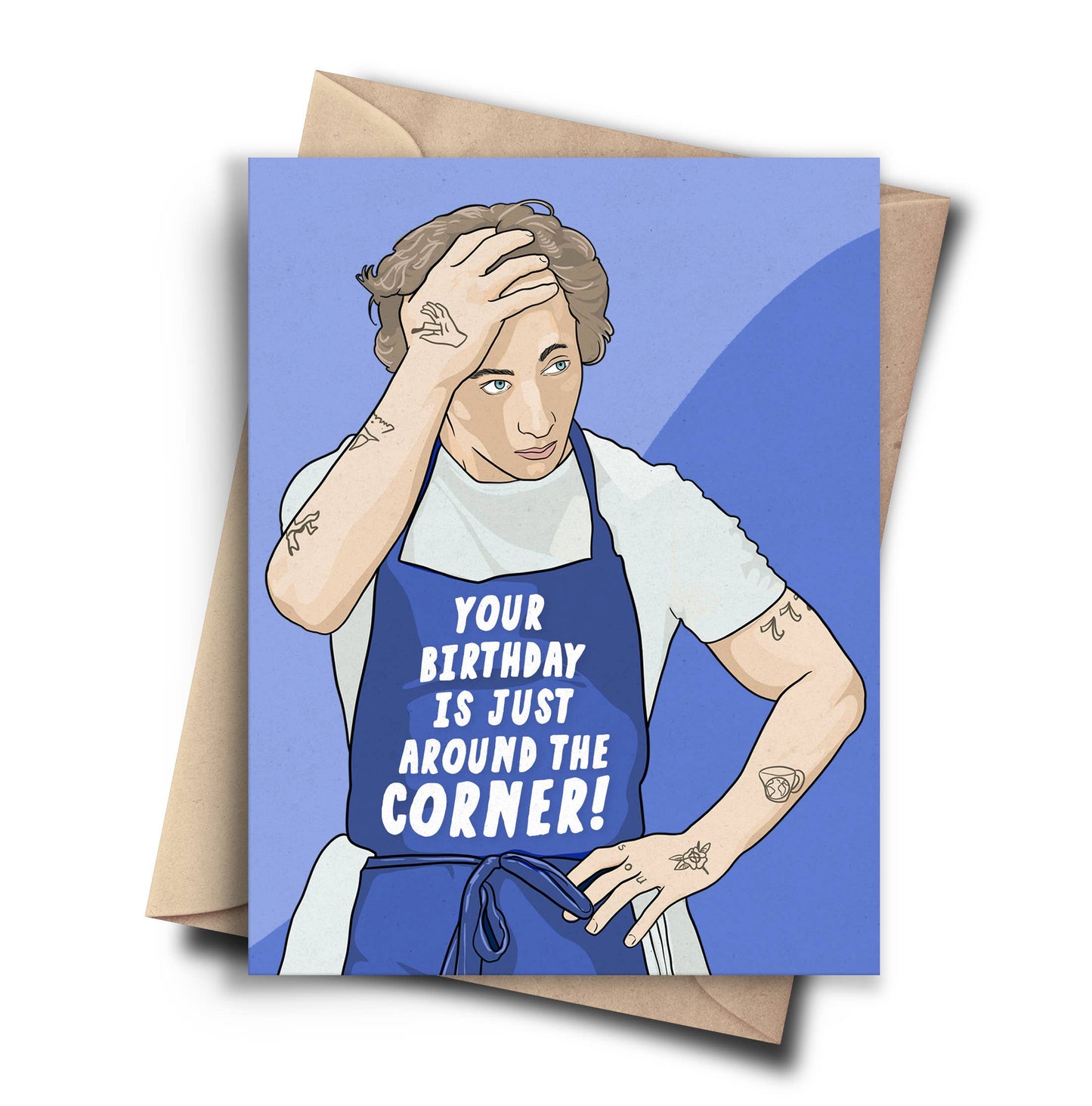 Corner! The Bear Funny Birthday Card